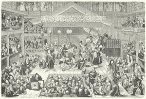 A Performance at a Japanese Theatre by German School